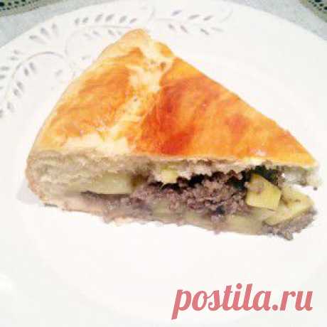 Татарский пирог с мясом и картошкой | Люблю Покушать