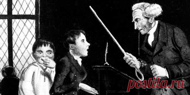 Каково было учиться в Викторианской школе? 100 человек в классе, голые стены, песок вместо бумаги, колпак «тупицы» и тростью по голым ногам. Обязательным обучение в школе в Британии стало только