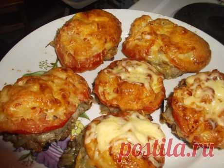 Стожки из фарша под шубой с помидорами ~ Домашние рецепты Как приготовить "Стожки из фарша под шубой с помидорами", пошаговый рецепт приготовления с фото на Yummi.club