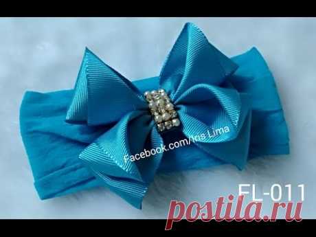 DIY : COMO FAZER  LAÇO MIL FACES  NA FAIXINHA DE MEIA DE SEDA PASSO A PASSO