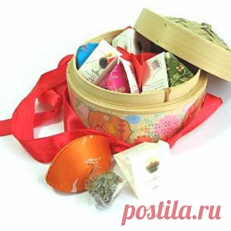 Цветущая цветочных чаев Подарочный набор - TeaCuppa.com