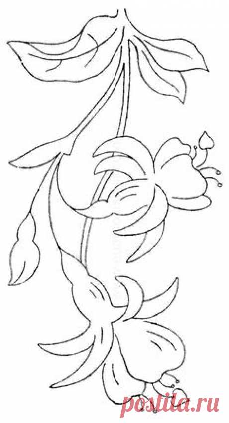 Good drawing for an embroidery project