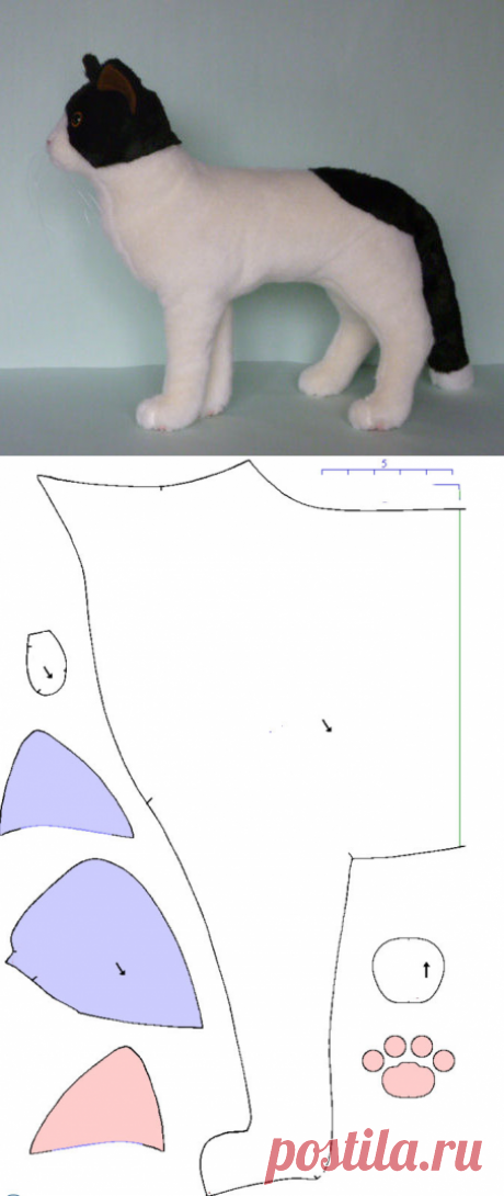 Как сшить кошку. | ИГРУШКИ СВОИМИ РУКАМИ