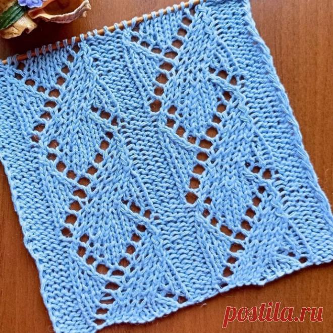 Подборка узоров для вязания спицами