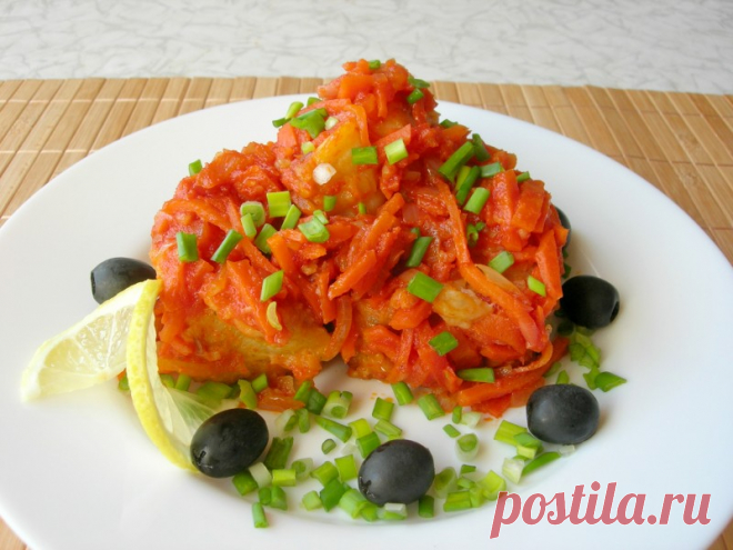 Попробуйте этот рецепт обязательно! Вкуснейшая рыба под маринадом — Кулинарная книга - рецепты с фото