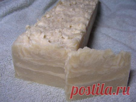 Мыло с сухим молоком, медом » Натуральная косметика | Натуральная косметика ручной работы