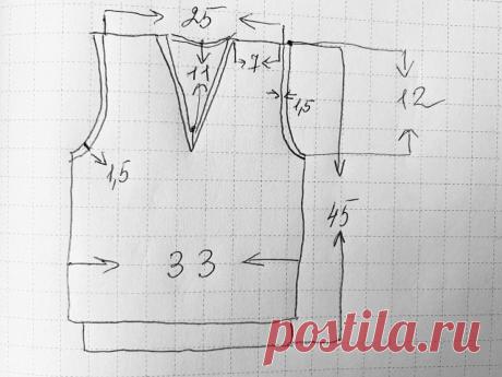 Жилет спицами - описание вязания | Мила Кудрявцева Все о вязании и рукоделии | Дзен