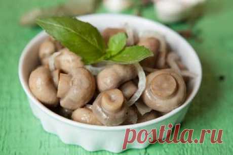 Маринованные шампиньоны: лучшая закуска к праздникам