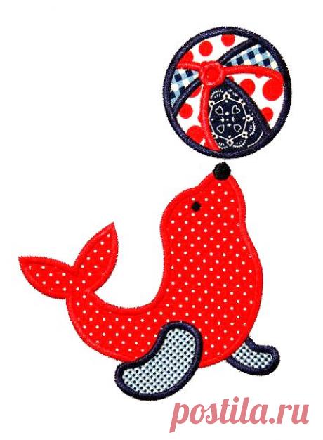 Seal Applique Design | pattern