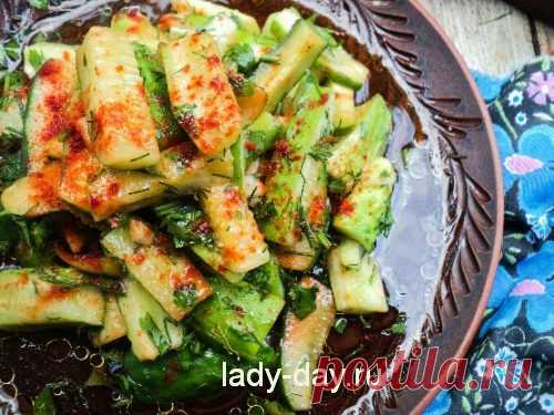 Огурцы по-корейски самый вкусный рецепт | Простые рецепты с фото