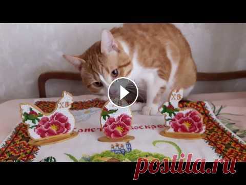 Вышивка к Пасхе 2018 Вышивка к Пасхе 2018, вышивка бисером, Пасхальные наборы от Волшебной Страны, вышивка, handmade, love cats and handmade...