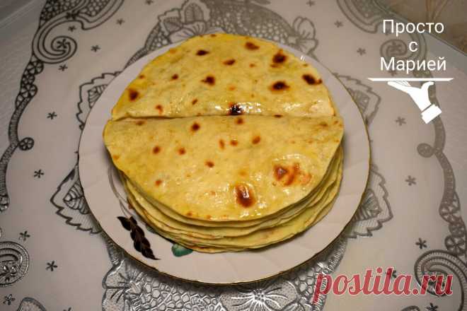 Кыстыбый - татарские лепёшки с картошкой: очень вкусно, а главное, что все продукты доступные | Просто с Марией | Яндекс Дзен