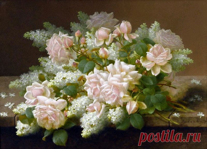 Художник Raoul Maucherat De Longpre.