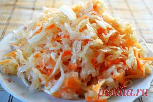 Квашеная капуста — классический старинный русский рецепт