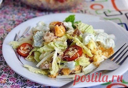 6 салатов с ПЕКИНСКОЙ КАПУСТОЙ. 

1. Салат 