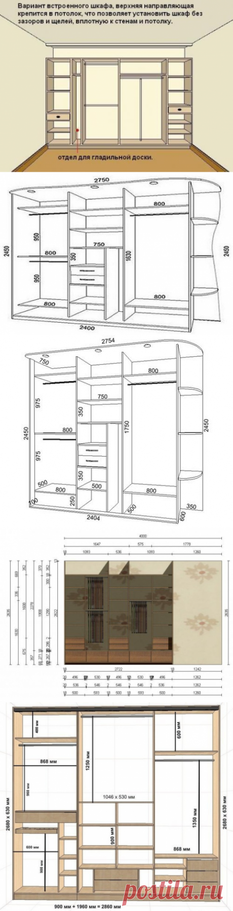 Как сделать шкаф-купе своими руками — Сделай сам, идеи для творчества - DIY Ideas