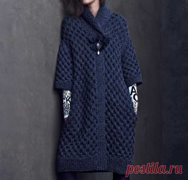 Кардиган, свитер, юбка из коллекции дизайнера Kim Haller Fall 2015