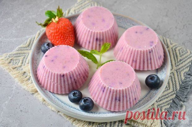 Ягодный мусс – простой и вкусный рецепт с фото (пошагово)