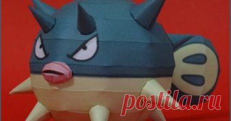 QWILFISH    211 / QWILFISH - Pokémon Papercraft  Name:  Qwilfish  Type:  Water/Poison  Species:  Balloon Pokémon  Height:  0.5 m (1′08″)  Weight:  3....