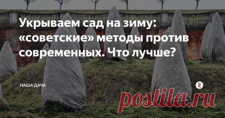 Укрываем сад на зиму: «советские» методы против современных. Что лучше? Вообще, растения укрывают с одной целью – чтобы они не вымерзли. Но как же часто бывает так, что дачник по весне приходит на участок и под слоем целлофана обнаруживает сгнившее нечто вместо, положем, розочек или, например, того же винограда. Выбор правильного, хорошего укрывного материала, наряду с оптимальными сроками укрытия, - это половина успеха всего дела.