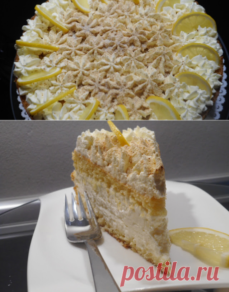 Лимон и маскарпоне