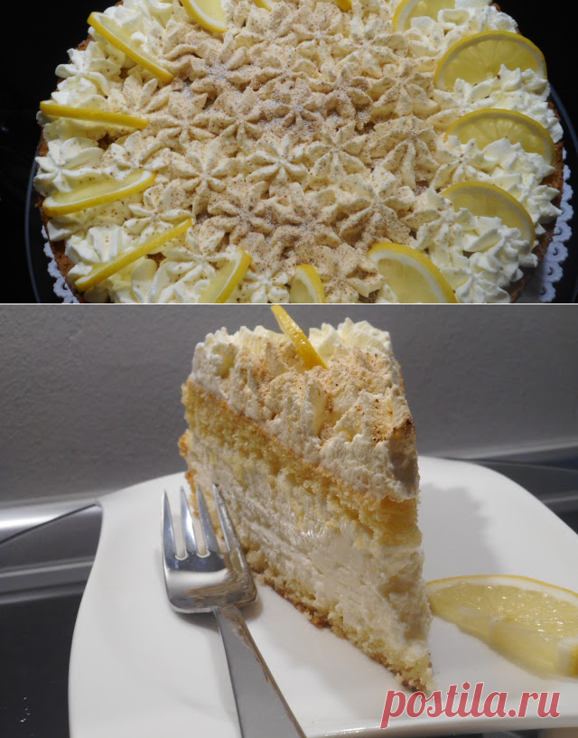 Лимон и маскарпоне