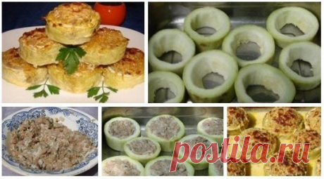Фаршированные кабачки - Простые рецепты Овкусе.ру