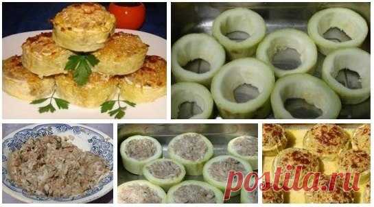 Фаршированные кабачки - Простые рецепты Овкусе.ру