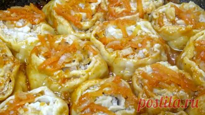 На ужин или обед сегодня Сочные, пропитанные ароматным соусом, пусть даже и ленивые, Пельмени. | РЕЦЕПТЫ ОТ МАМУЛИ | Дзен