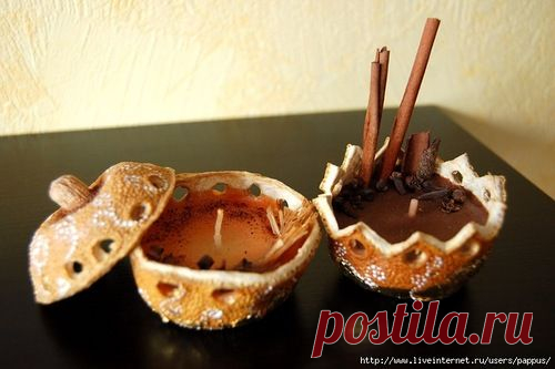 Поделки из кожуры мандарина и других цитрусовых своими руками - Праздничный мир