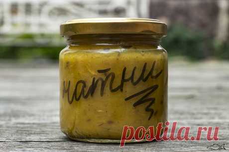 Простой яблочный чатни Чатни