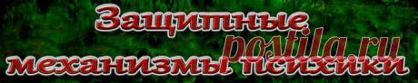 защитные механизмы — система регуляторных механизмов, которые служат для устранения или сведения до минимальных негативных, травмирующих личность переживаний.
 
Эти переживания в основном сопряжены с внутренними или внешними конфликтами, состояниями тревоги или дискомфорта. 
Механизмы защиты направлены на сохранение стабильности 
самооценки личности, ее образа Я и образа мира