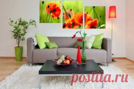 Использование модульных картин в доме | Наши дома