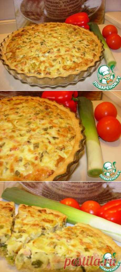 Открытый пирог &quot;Брокколи в облаках&quot; - кулинарный рецепт