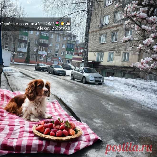 С добрым весенним УТРОМ! 🌷⛅☕