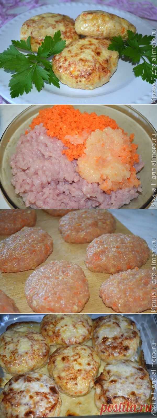 Котлетки обманки из курицы и моркови / Рецепты с фото