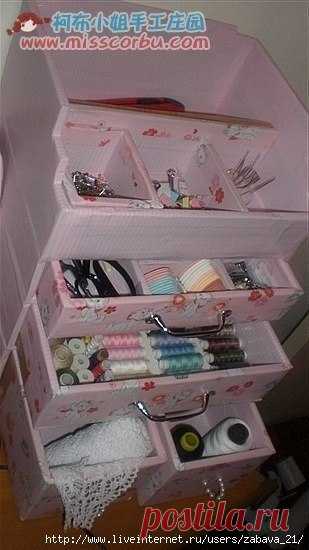 💥 Шкатулка рукоделия⭐ вязание, вышивка, шитье