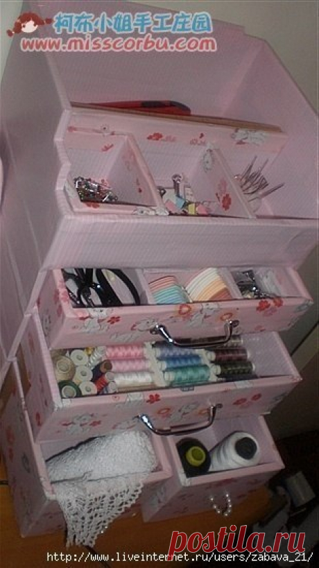 💥 Шкатулка рукоделия⭐ вязание, вышивка, шитье