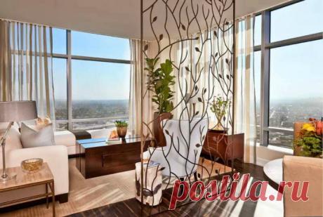 17 роскошных перегородок, которые помогут зонировать помещение и преобразить интерьер