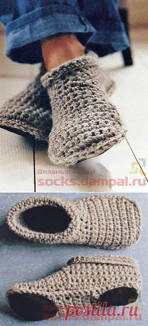 Уютные домашние тапочки «Toasty Toes» | ВЯЗАНЫЕ НОСКИ