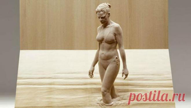 Буратино и не снилось: невероятно реалистичные деревянные скульптуры людей Как часто, услышав «деревянная скульптура», вы надеетесь увидеть нечто невероятное? Думаем, нечасто. Но только не в этот раз.Мастерство этого итальянского художника по имени Питер Демец (Peter Demetz)...