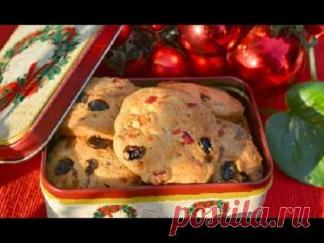 Печенье с цукатами и орехами
