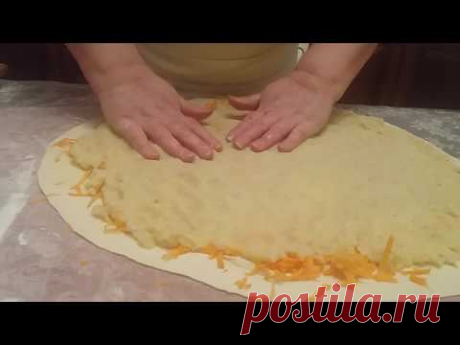 ГОТОВИМ С ЛЮБОВЬЮ! КАРТОФЕЛЬНЫЙ РУЛЕТ. ЭКОНОМНО! ВКУСНО! БЫСТРО!