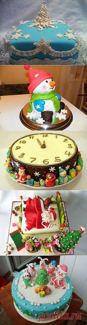 Торт на новый год - Вкусные рецепты что приготовить быстро