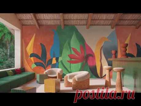 CASAMANCE  - CASA AZUL. Коллекция обоев вдохновленная богатством культуры Мексики.