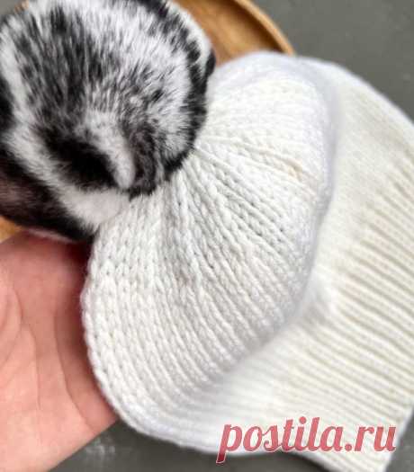 Базовая шапка из мериноса