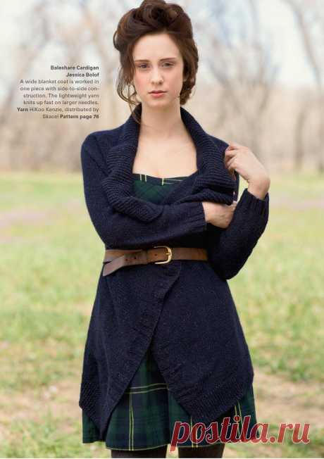Кардиган Baleshare, Knitscene fall 2014