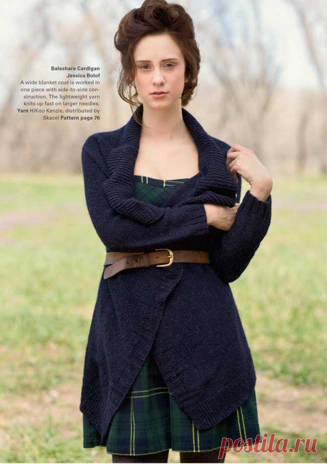 Кардиган Baleshare, Knitscene fall 2014