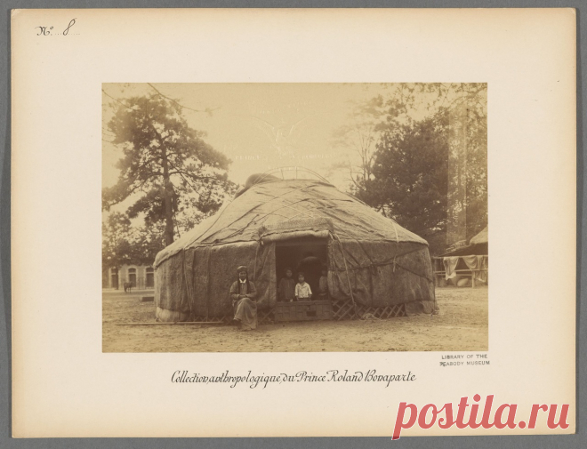 Фотографии образцов калмыцкого народа на Зоологической выставке 1883 года в Париже : humus