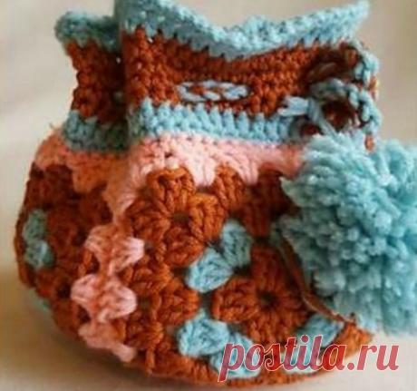 Как связать маленькую сумочку крючком - 5 бесплатных схем
